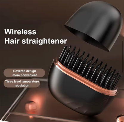 Mini Wireless Hair
Straightening Comb